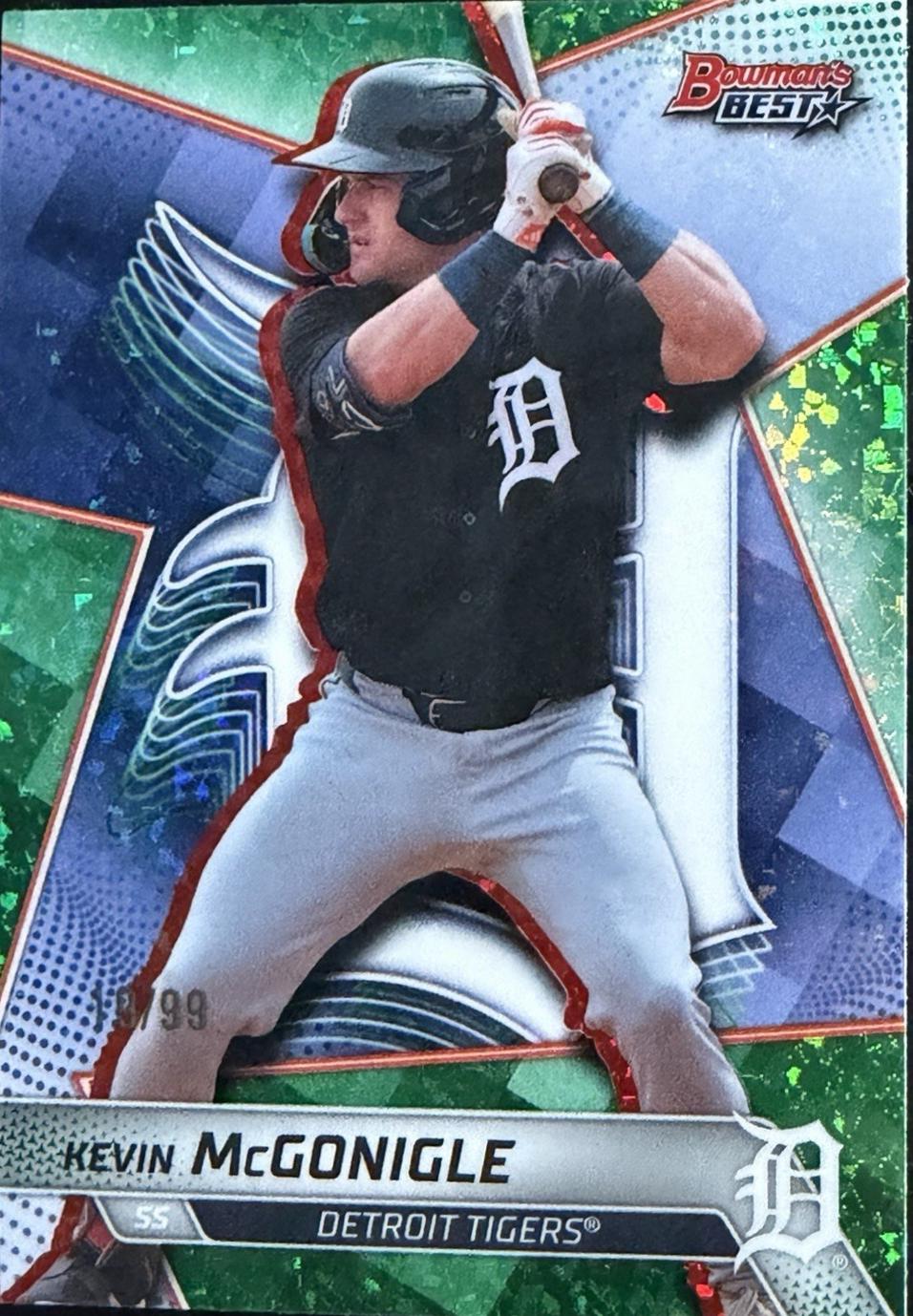 Kevin McGonigle [Green Mini-Diamond Refractor] #TP-28