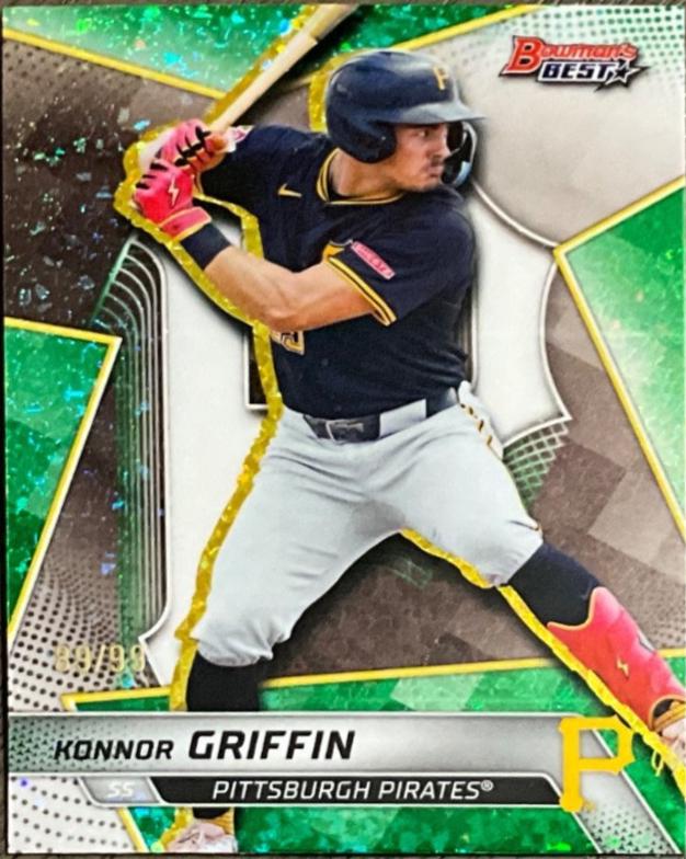 Konnor Griffin [Green Mini-Diamond Refractor] #TP-27