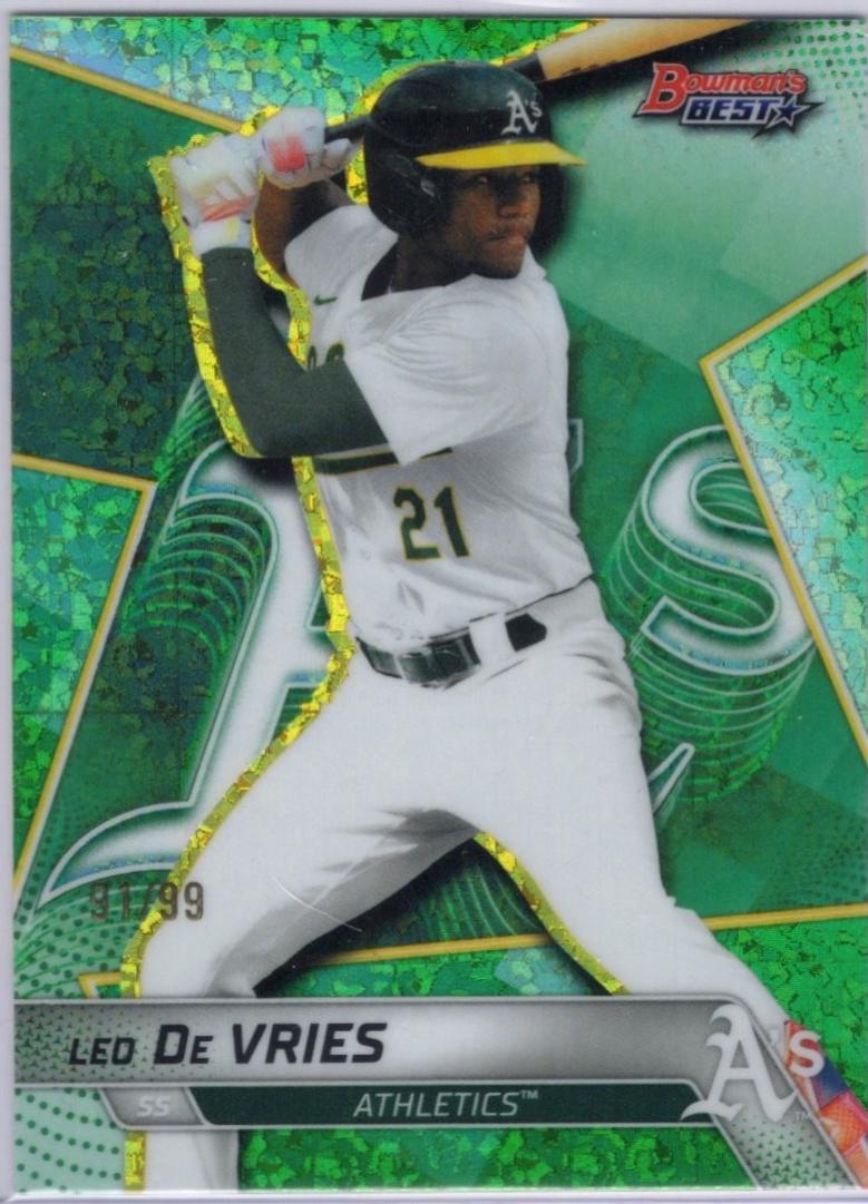 Leo De Vries [Green Mini-Diamond Refractor] #TP-26