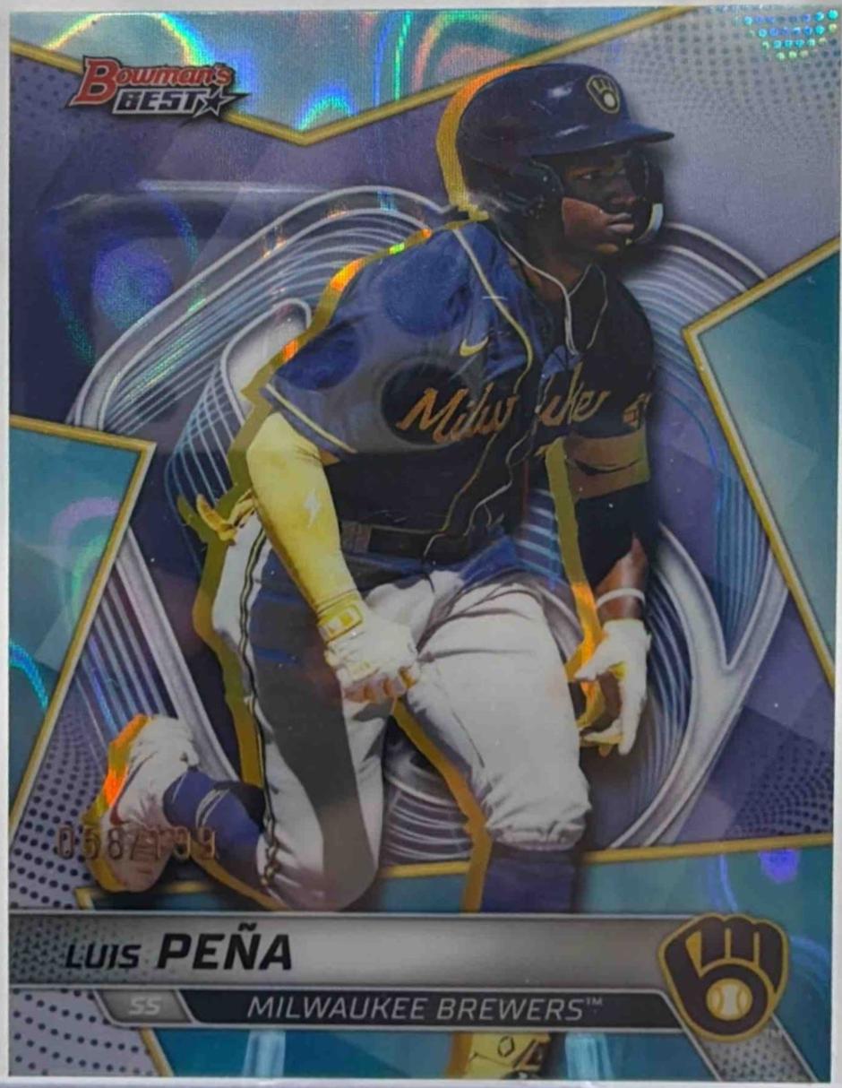 Luis Pena [Aqua Refractor] #TP-24