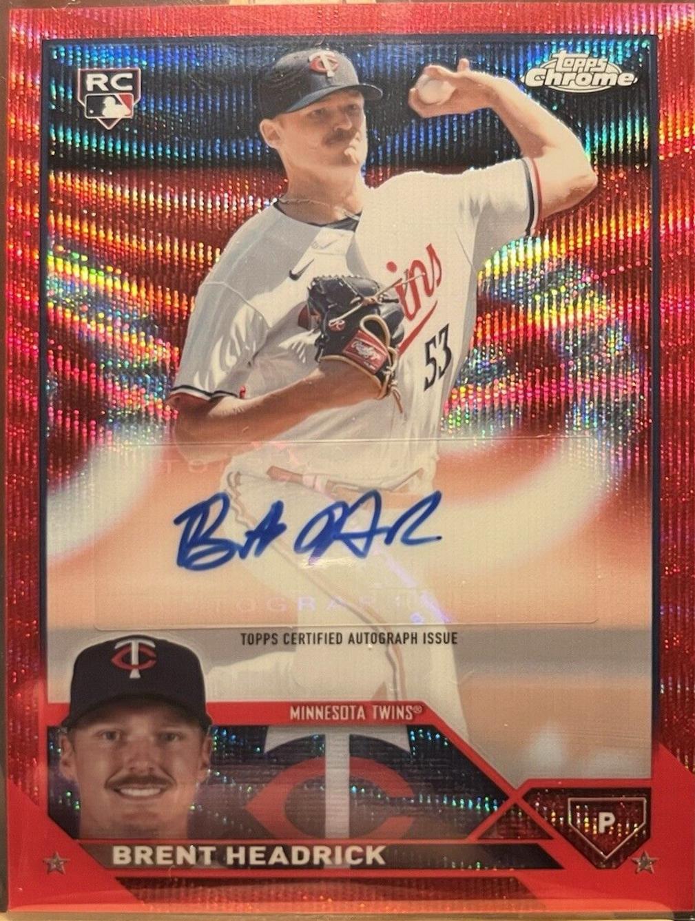 Brent Headrick [Red Wave] #AC-BH