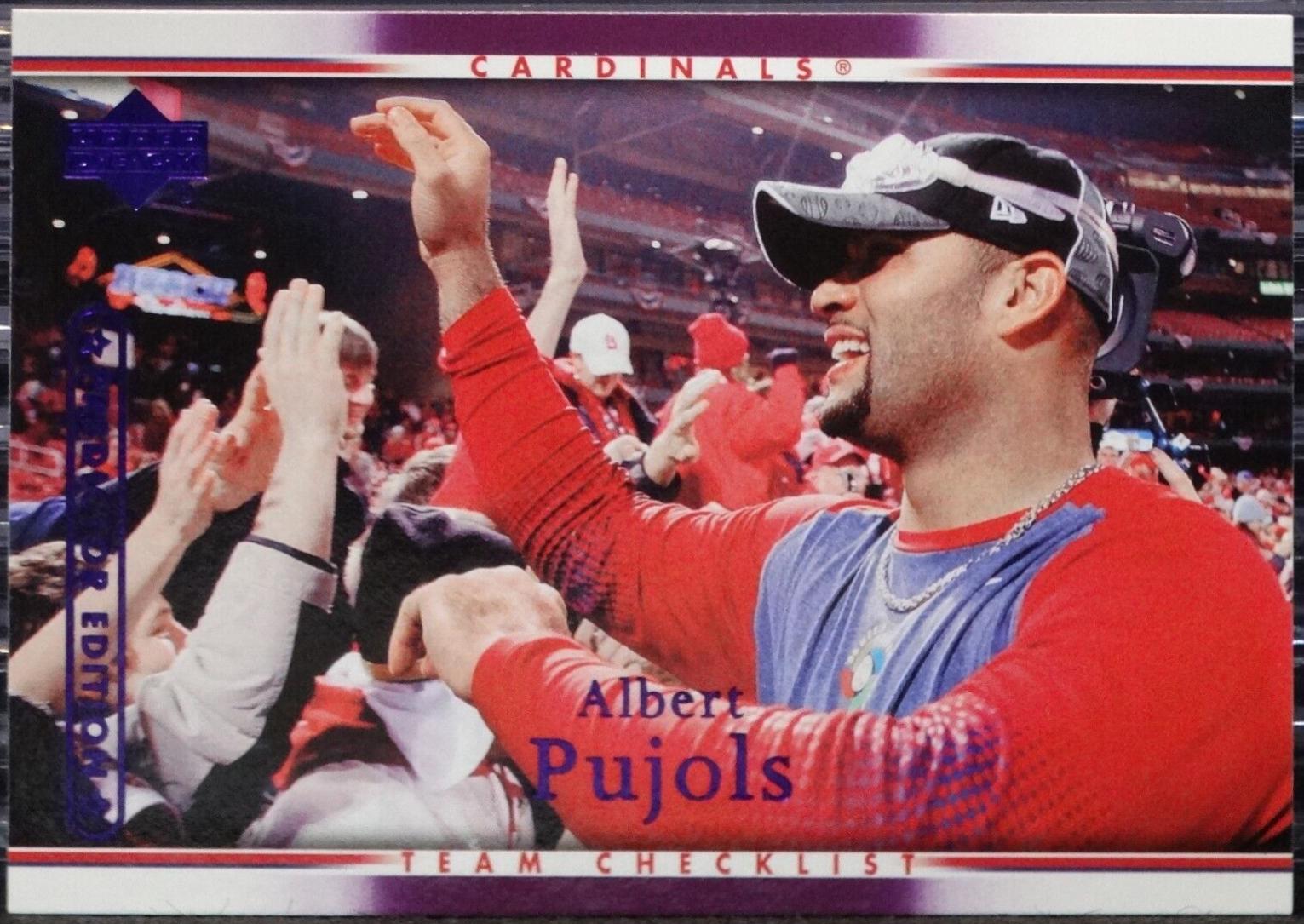 Albert Pujols [Predictor Blue] #499