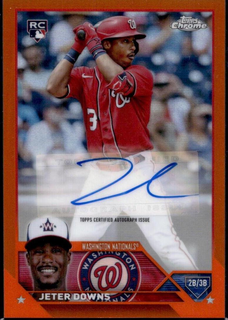 Jeter Downs [Orange] #AC-JDO
