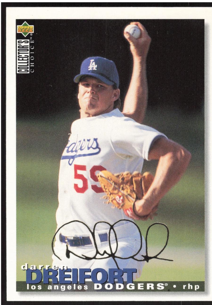 Darren Dreifort [Uer: Jeter Gold Signature] #226