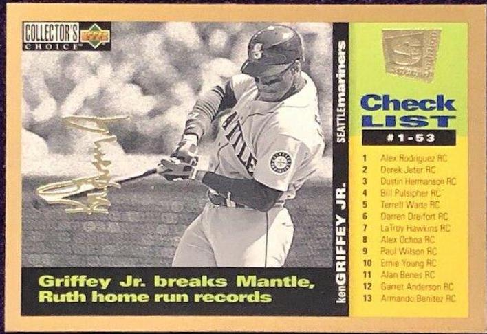 Ken Griffey Jr. [Gold Signature] #261