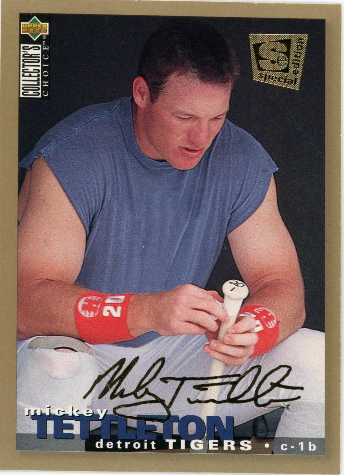 Mickey Tettleton [Gold Signature] #221
