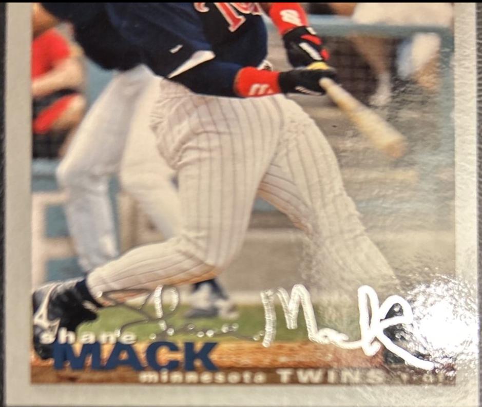 Shane Mack [Silver Signature] #228