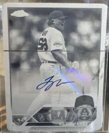 Logan Webb [Printing Plate] #AC-LOW