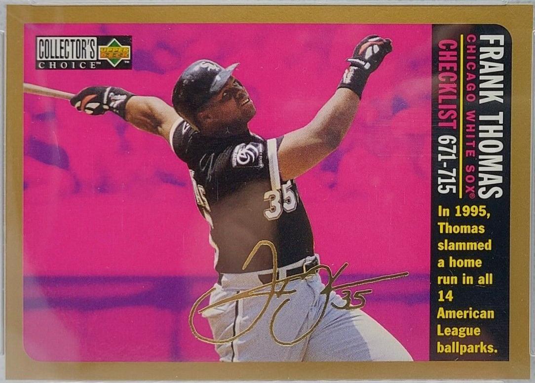 Frank Thomas [Gold Signature] #759