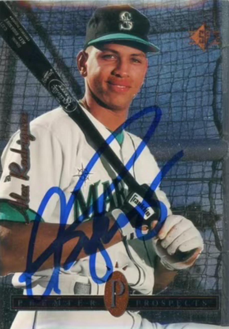 Alex Rodriguez [Foil] [Autographed] #15