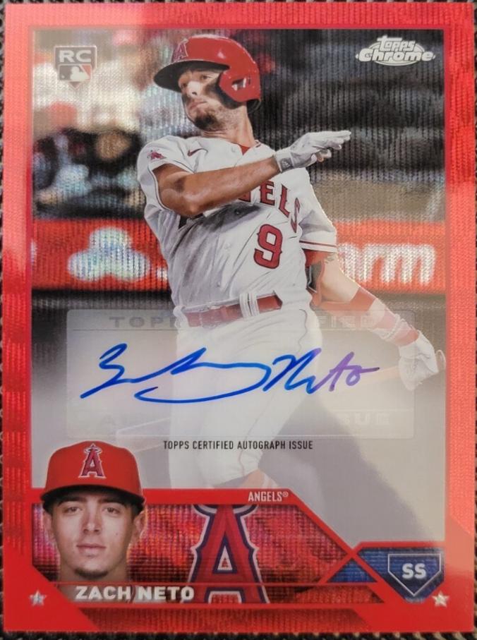 Zach Neto [Red Wave] #AC-ZN