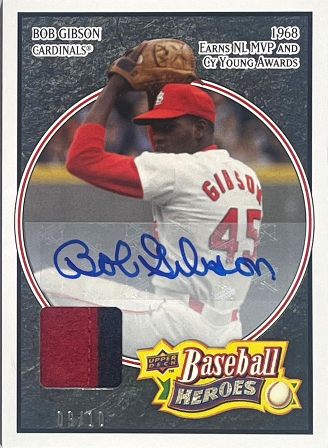 Bob Gibson [Autograph Purple] #163