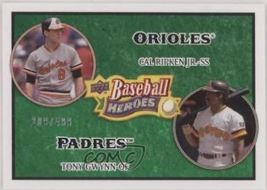 Cal Ripken Jr. , Tony Gwynn [Emerald] #180
