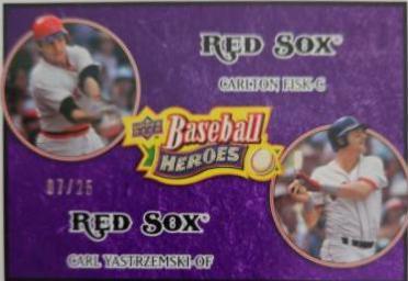 Carl Yastrzemski, Carlton Fisk [Purple] #177