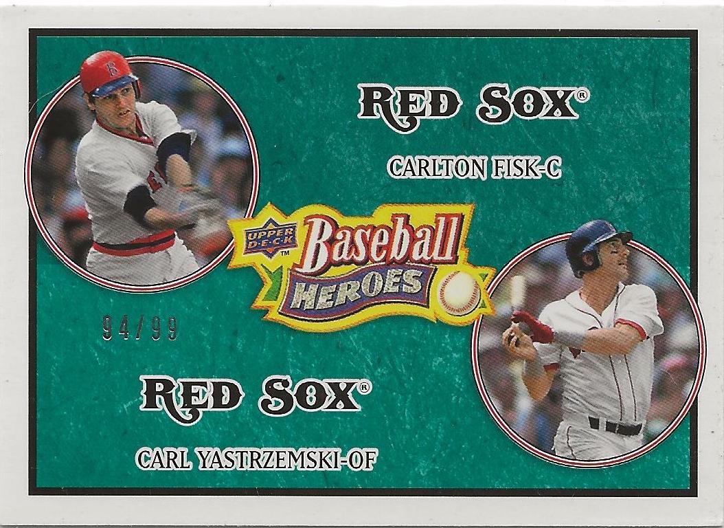 Carl Yastrzemski, Carlton Fisk [Sea Green] #177