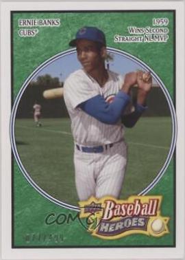 Ernie Banks [Jersey Autograph Emerald] #41