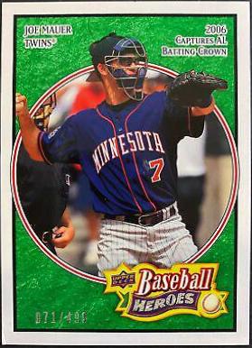 Joe Mauer [Emerald] #101