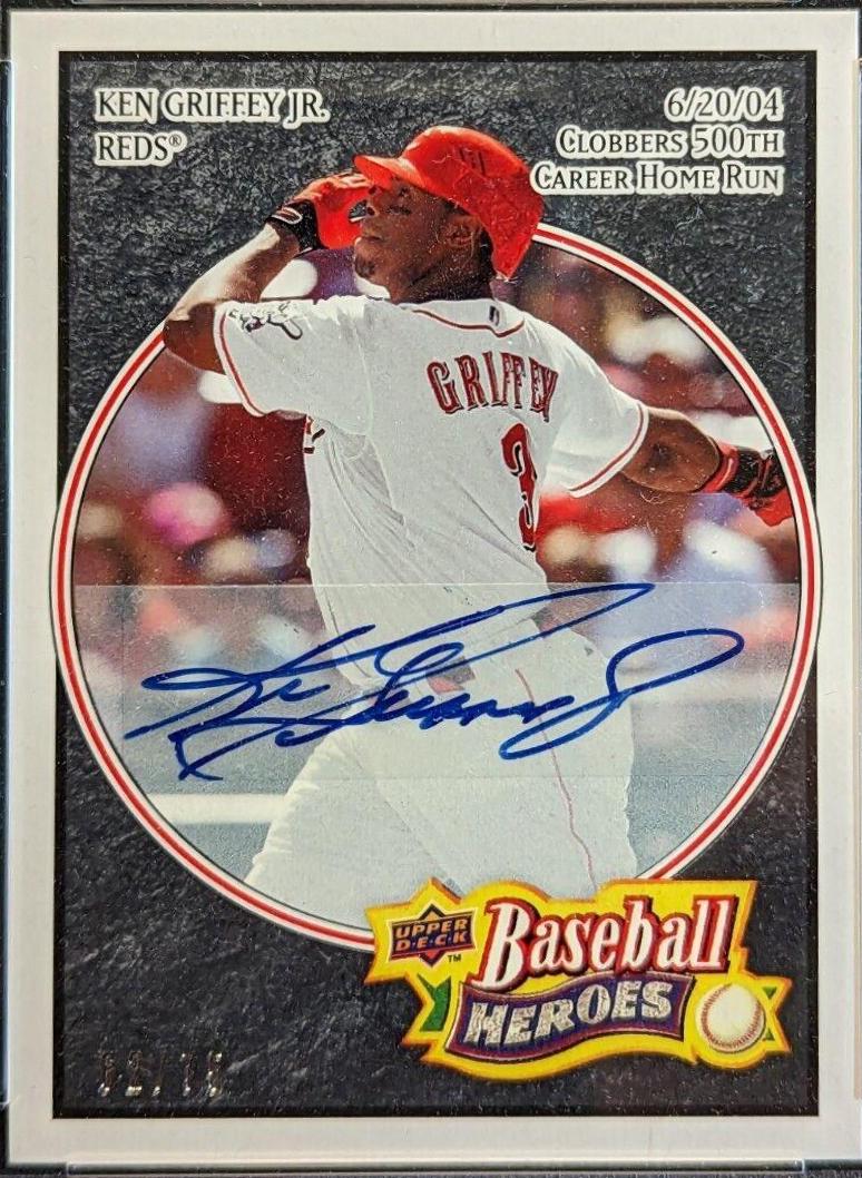 Ken Griffey Jr. [Autograph Charcoal] #47