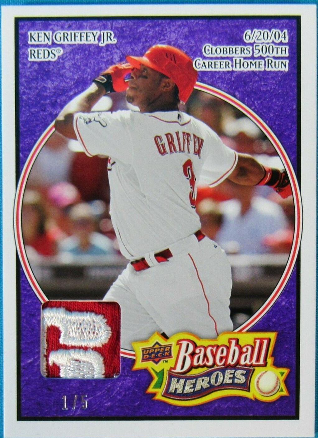 Ken Griffey Jr. [Purple Patch Memorabilia] #47