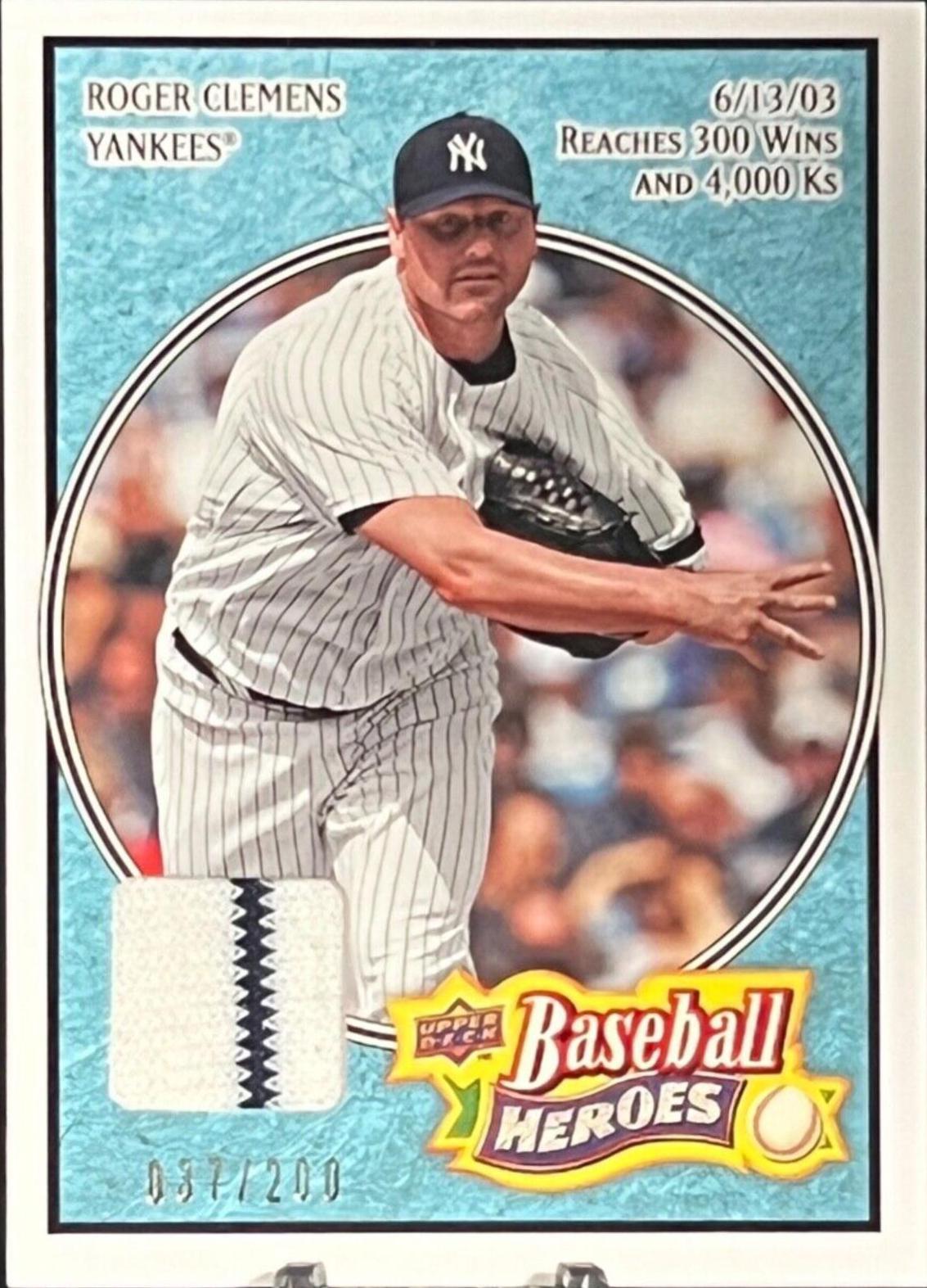 Roger Clemens [Jersey Black] #123