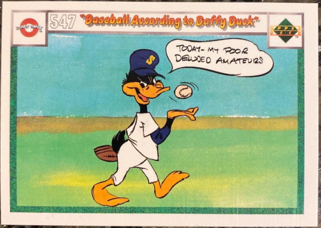 Baseball According To Daffy Duck #547 / 550