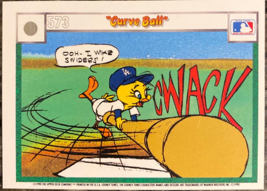 Baseball According To Daffy Duck, Curve Ball #564 / 573