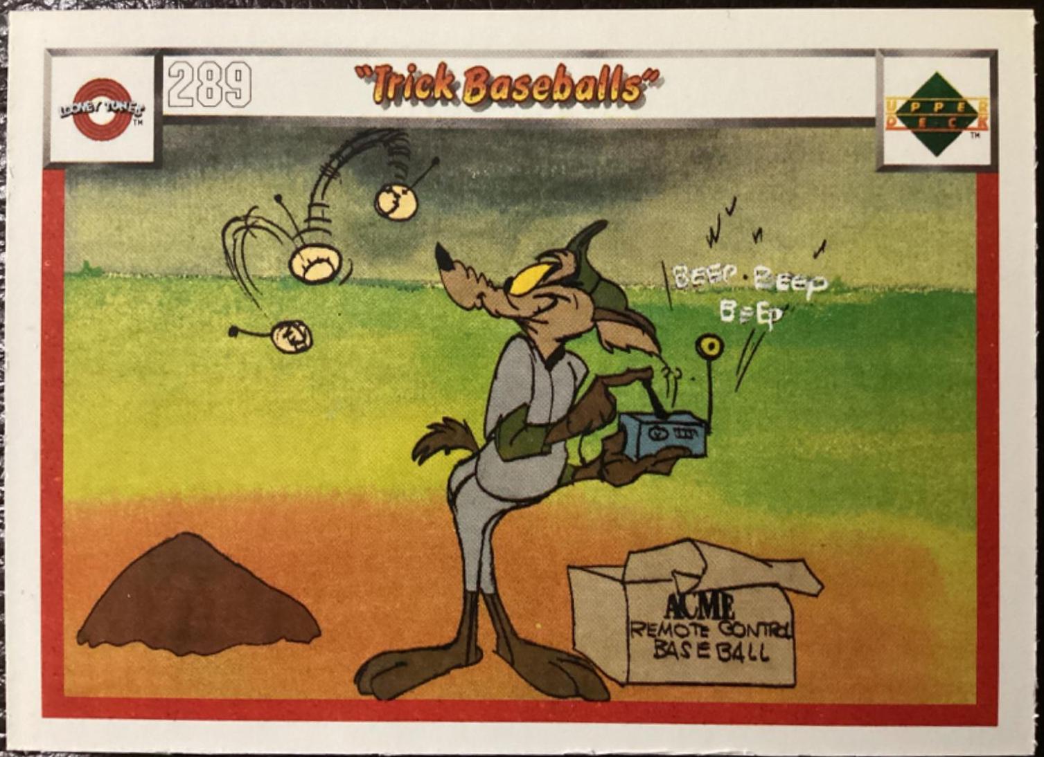 Trick Baseballs #289/304