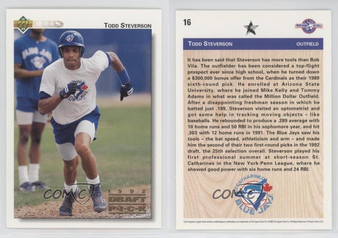 Todd Steverson #16