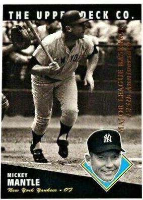 Mickey Mantle [125th Anniversary] #100