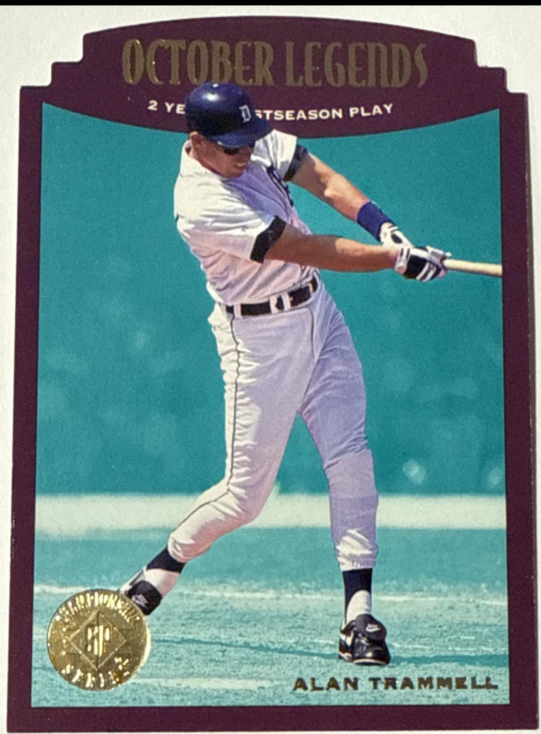 Alan Trammell [Die Cut] #114