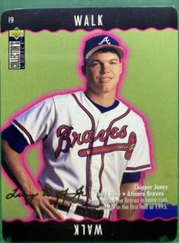 Chipper Jones [Walk Gold Signature] #19