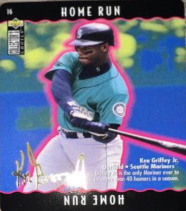 Ken Griffey Jr. [Home Run Gold Signature] #16