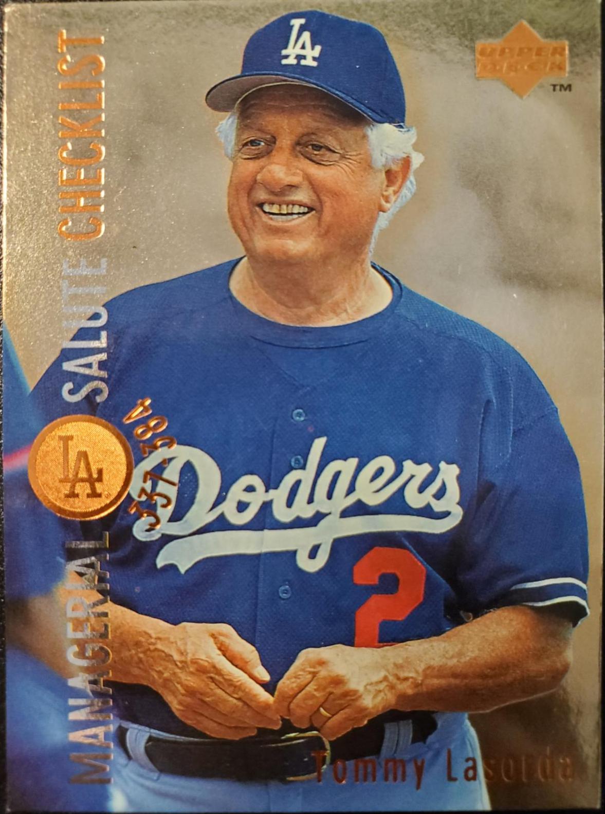 Tommy Lasorda [Managerial Salute] #478