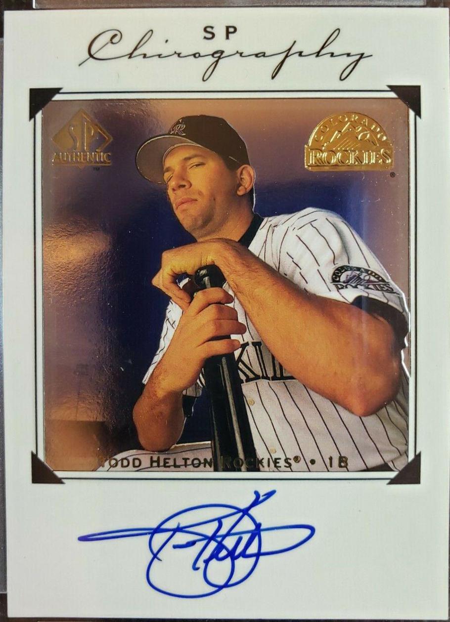 Todd Helton #TH