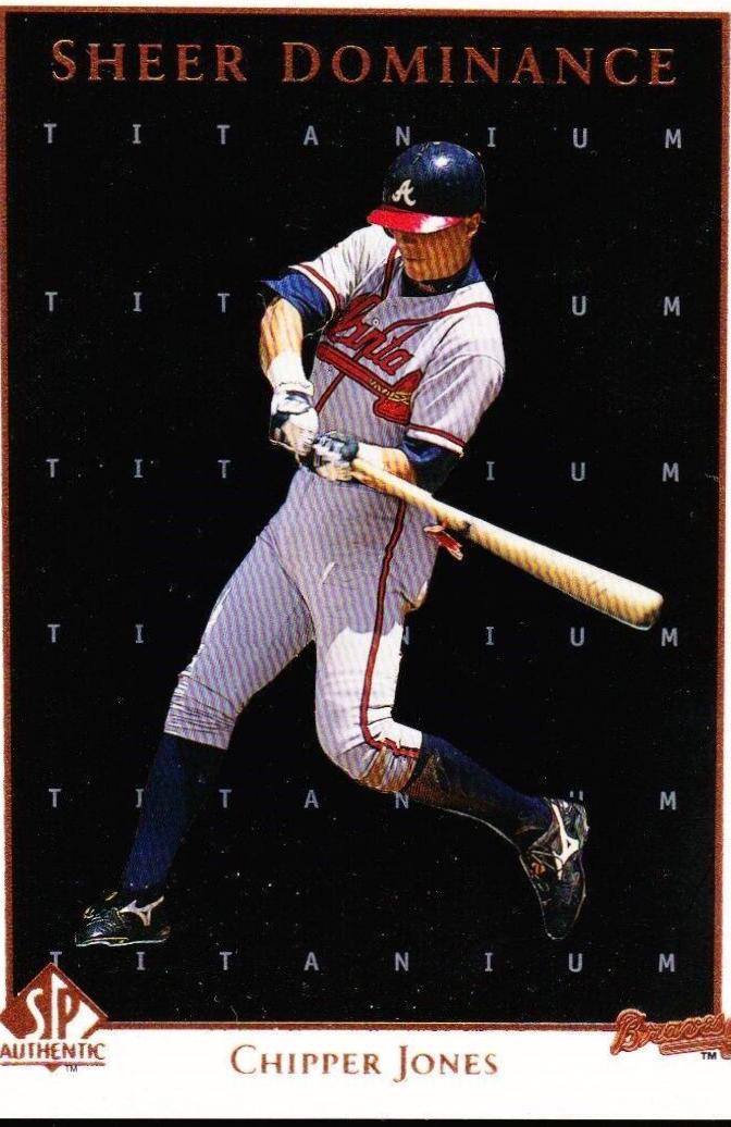 Chipper Jones [Titanium] #SD25