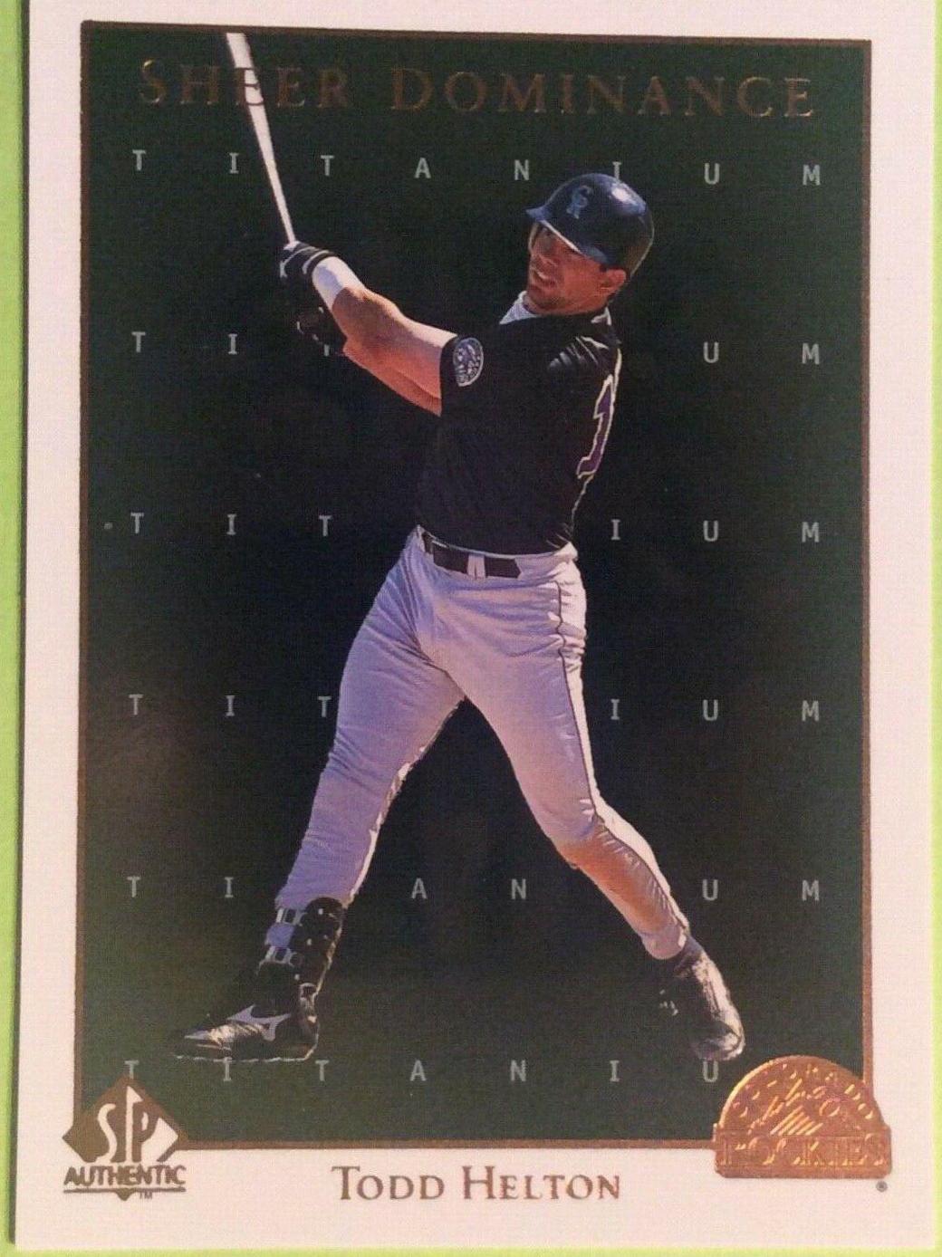 Todd Helton [Titanium] #SD27