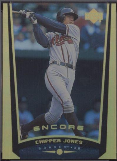 Chipper Jones [F/X Gold] #179