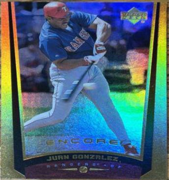 Juan Gonzalez [F/X Gold] #87