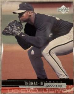 Frank Thomas [Exclusives Silver] #349