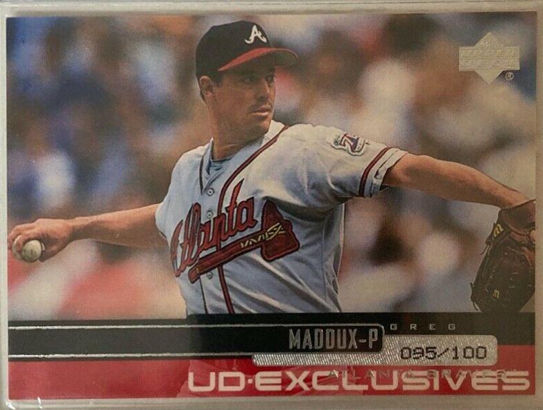 Greg Maddux [Exclusives, Level 1] #44