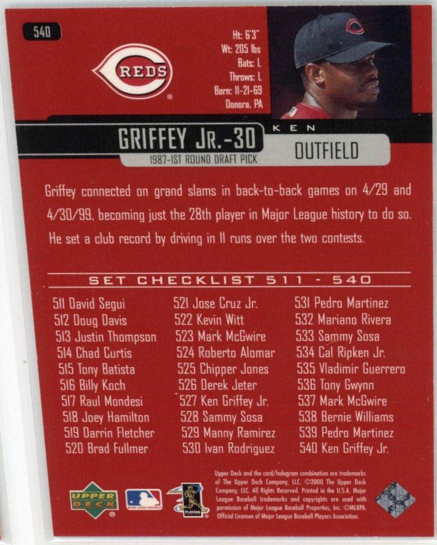 Ken Griffey Jr. [Exclusives Silver] #540