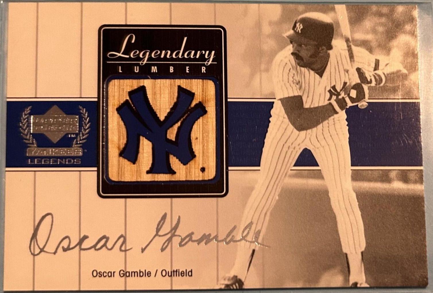 Oscar Gamble [Gold Hologram] #OG-LL