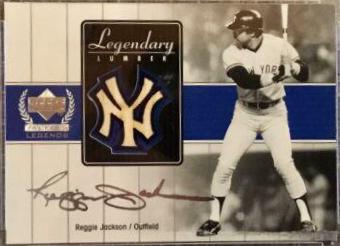 Reggie Jackson [Gold Hologram] #RJ-LL
