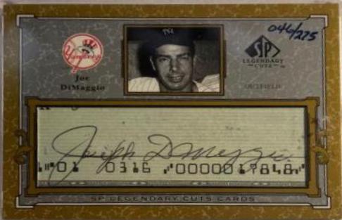 Joe DiMaggio [Autographs] #C-JD