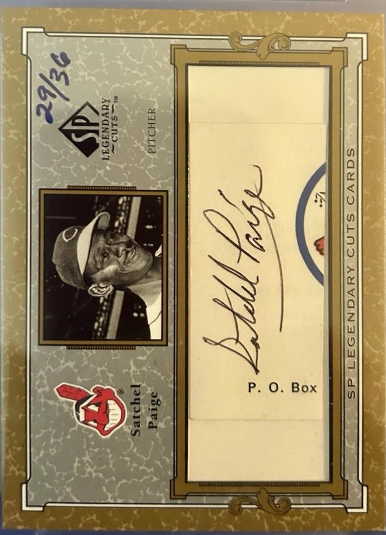 Satchel Paige [Autographs] #C-SP