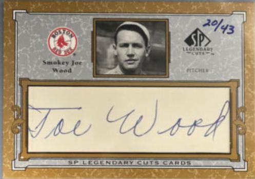 Smoky Joe Wood [Autographs] #C-JW
