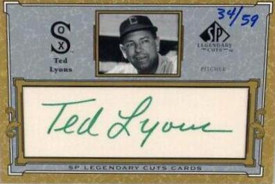 Ted Lyons [Autographs 59] #C-TL