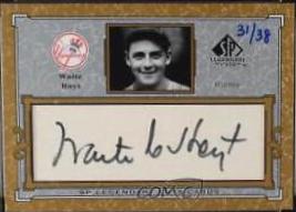 Waite Hoyt [Autographs] #C-WH