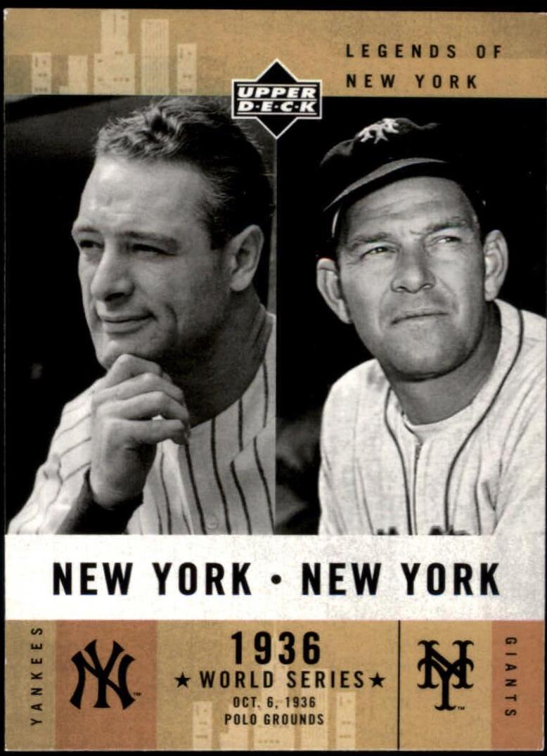 Lou Gehrig, Mel Ott #153