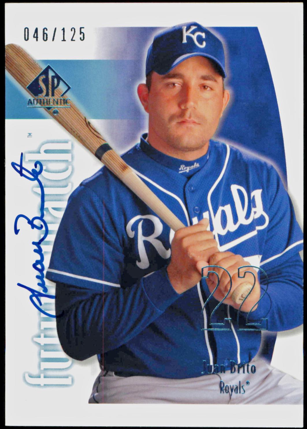 Juan Brito [SP Limited Gold Autograph] #167